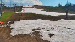 Sjezdovka skiareálu Hlubočky