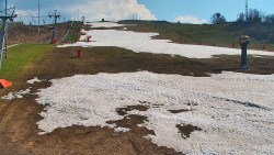 Sjezdovka skiareálu Hlubočky