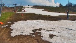 Sjezdovka skiareálu Hlubočky