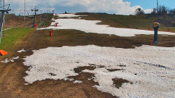 Sjezdovka skiareálu Hlubočky