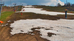 Sjezdovka skiareálu Hlubočky