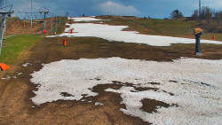 Sjezdovka skiareálu Hlubočky