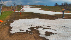 Sjezdovka skiareálu Hlubočky