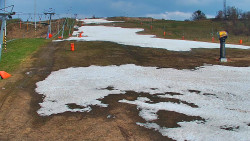 Sjezdovka skiareálu Hlubočky