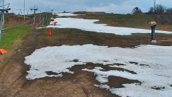 Sjezdovka skiareálu Hlubočky