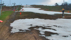 Sjezdovka skiareálu Hlubočky