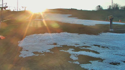 Sjezdovka skiareálu Hlubočky