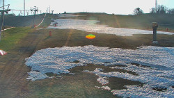 Sjezdovka skiareálu Hlubočky