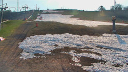 Sjezdovka skiareálu Hlubočky