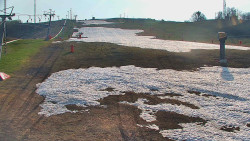 Sjezdovka skiareálu Hlubočky