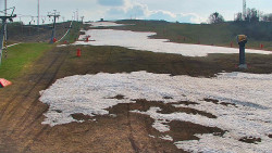 Sjezdovka skiareálu Hlubočky