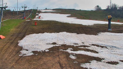 Sjezdovka skiareálu Hlubočky