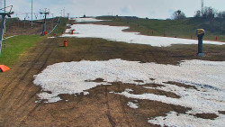 Sjezdovka skiareálu Hlubočky