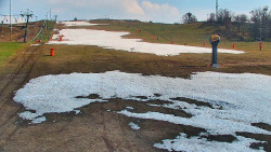 Sjezdovka skiareálu Hlubočky