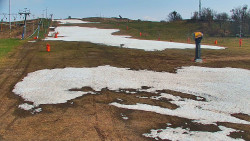 Sjezdovka skiareálu Hlubočky