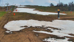 Sjezdovka skiareálu Hlubočky