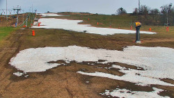 Sjezdovka skiareálu Hlubočky