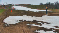 Sjezdovka skiareálu Hlubočky