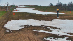 Sjezdovka skiareálu Hlubočky