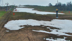 Sjezdovka skiareálu Hlubočky