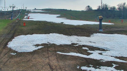 Sjezdovka skiareálu Hlubočky