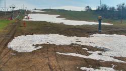 Sjezdovka skiareálu Hlubočky