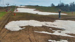 Sjezdovka skiareálu Hlubočky