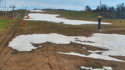 Sjezdovka skiareálu Hlubočky