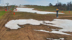 Sjezdovka skiareálu Hlubočky