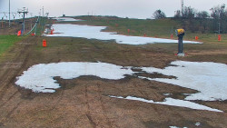 Sjezdovka skiareálu Hlubočky