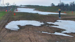 Sjezdovka skiareálu Hlubočky