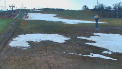 Sjezdovka skiareálu Hlubočky