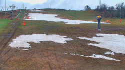 Sjezdovka skiareálu Hlubočky