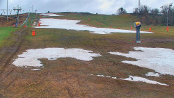 Sjezdovka skiareálu Hlubočky