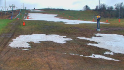 Sjezdovka skiareálu Hlubočky