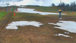 Sjezdovka skiareálu Hlubočky