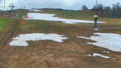 Sjezdovka skiareálu Hlubočky