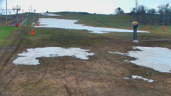 Sjezdovka skiareálu Hlubočky