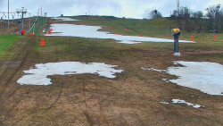 Sjezdovka skiareálu Hlubočky