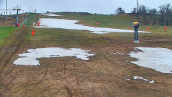 Sjezdovka skiareálu Hlubočky