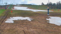 Sjezdovka skiareálu Hlubočky