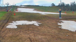 Sjezdovka skiareálu Hlubočky