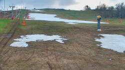 Sjezdovka skiareálu Hlubočky