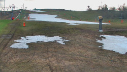 Sjezdovka skiareálu Hlubočky