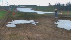 Sjezdovka skiareálu Hlubočky