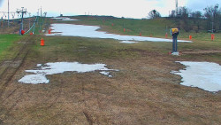 Sjezdovka skiareálu Hlubočky