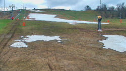 Sjezdovka skiareálu Hlubočky