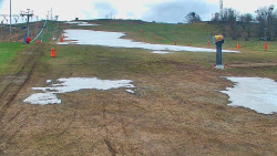 Sjezdovka skiareálu Hlubočky