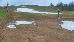 Sjezdovka skiareálu Hlubočky