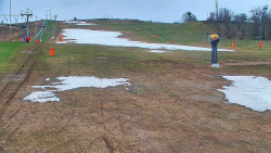 Sjezdovka skiareálu Hlubočky